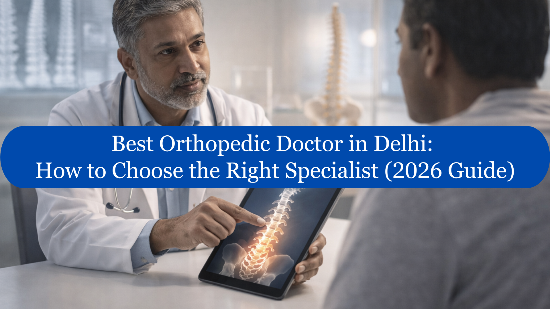 Best Orthopedic Doctor in Delhi: How to Choose the Right Specialist (2026 Guide)