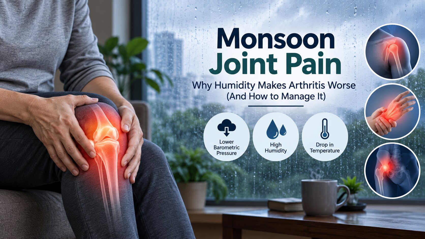 Monsoon Joint Pain Infographic