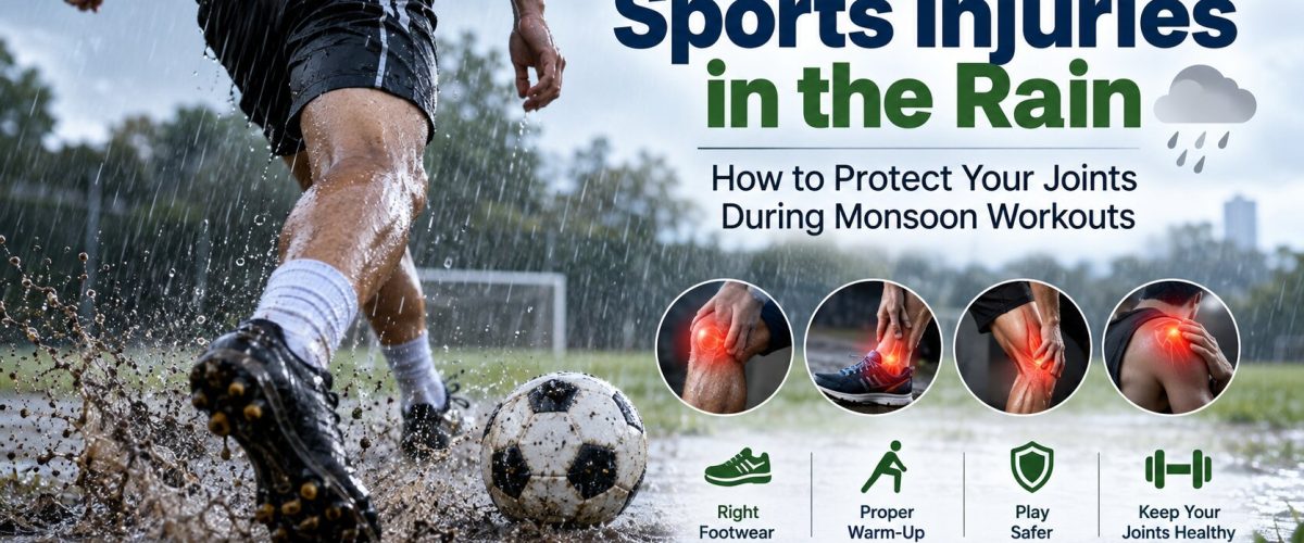Rainy Sports Injury Prevention Infographic