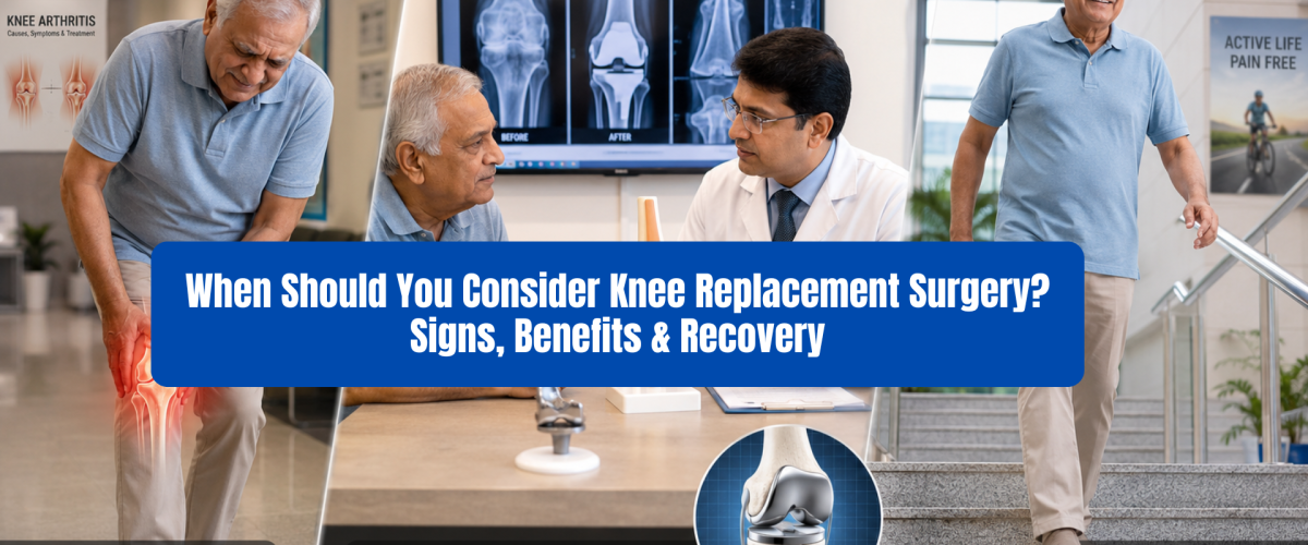 When Should You Consider Knee Replacement Surgery? Signs, Benefits & Recovery