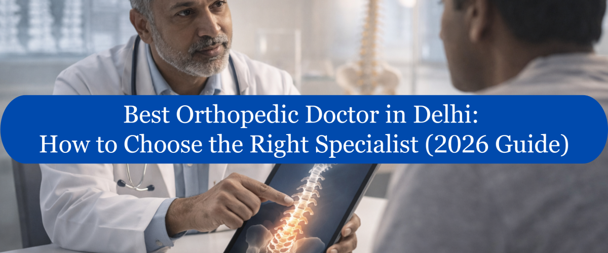 Best Orthopedic Doctor in Delhi: How to Choose the Right Specialist (2026 Guide)